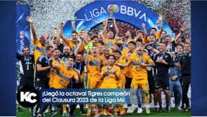 ¡Llegó la octava! Tigres campeón del Clausura 2023 de la Liga Mx.